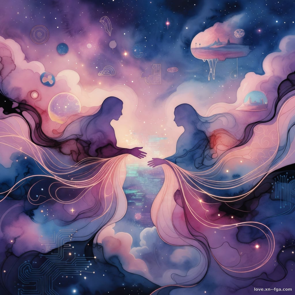 Sueños Lúcidos: Amor Espiritual Más Allá de Pantallas