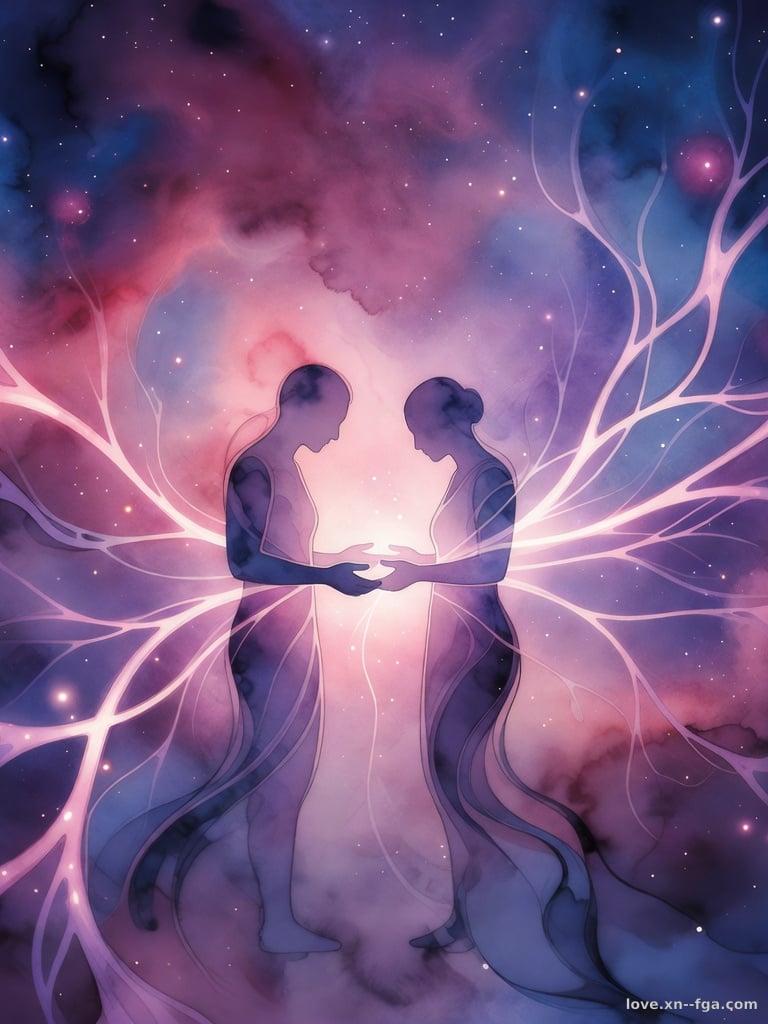 Echoes of Empathy: Luminous Pathways in Love
